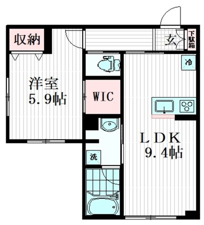 クオーレ幸の物件間取画像